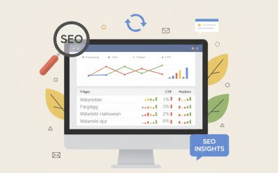 Så analyserar du Google Search Console – steg för steg (case: coloringpages.se)